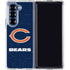 NFL Chicago Bears Distressed Galaxy Z Fold6 Clear Case