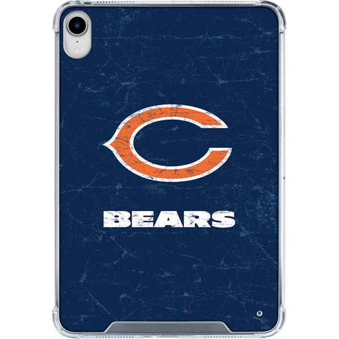 NFL Chicago Bears Distressed iPad 11th Gen (2025) Clear Case