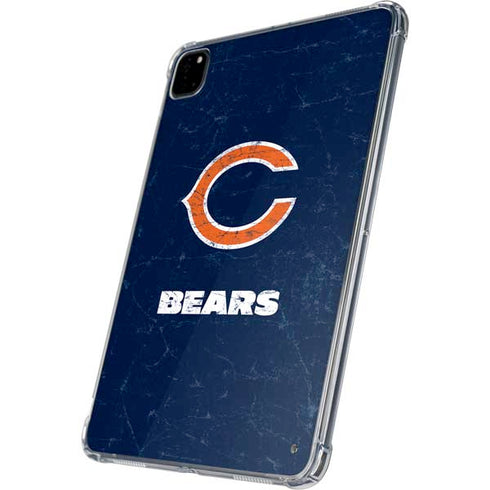 NFL Chicago Bears Distressed iPad Pro 11in (2024) Clear Case