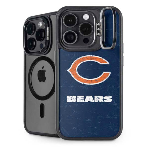 NFL Chicago Bears Distressed iPhone 13 Pro Kickstand Case
