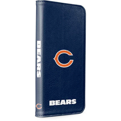 NFL Chicago Bears Distressed iPhone 15 Pro Max Folio Case