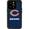 NFL Chicago Bears Distressed iPhone 15 Pro Waterproof Case