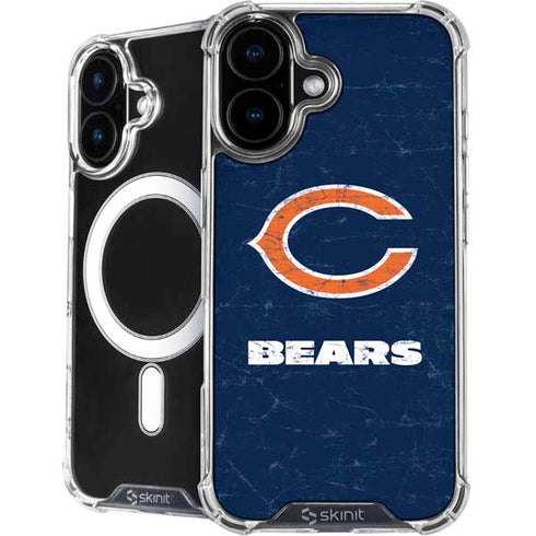 NFL Chicago Bears Distressed iPhone 16 MagSafe Case