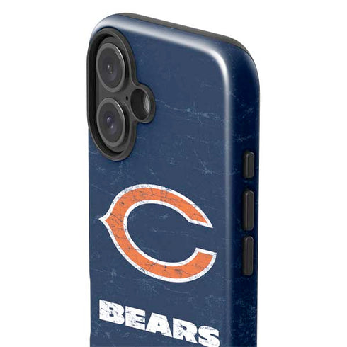 NFL Chicago Bears Distressed iPhone 16 Plus Impact Case