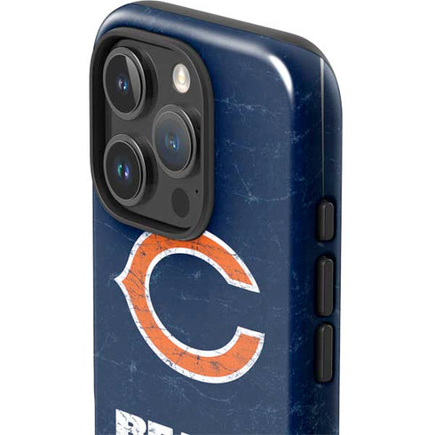 NFL Chicago Bears Distressed iPhone 16 Pro Impact Case