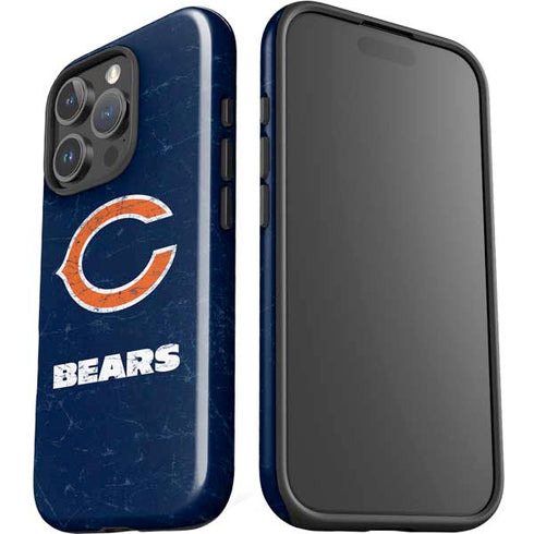 NFL Chicago Bears Distressed iPhone 16 Pro Max Impact Case