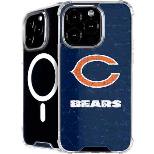 NFL Chicago Bears Distressed iPhone 16 Pro Max MagSafe Case