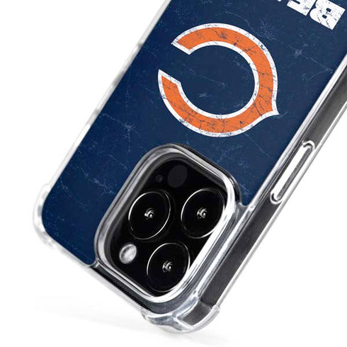 NFL Chicago Bears Distressed iPhone 16 Pro Max MagSafe Case