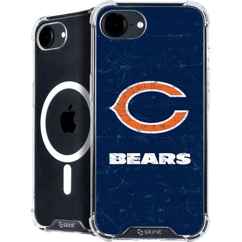 NFL Chicago Bears Distressed iPhone 16e MagSafe Case