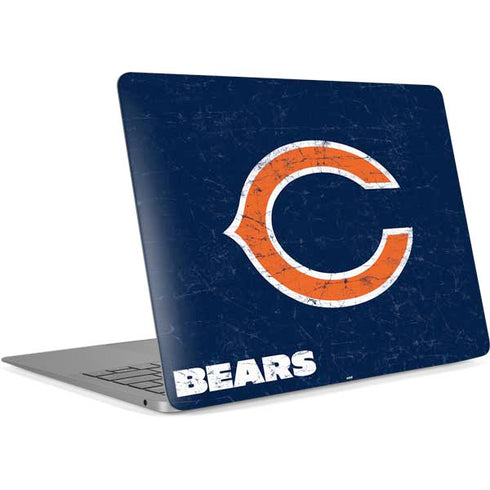 NFL Chicago Bears Distressed Apple MacBook Air Skin