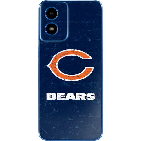 NFL Chicago Bears Distressed Moto G Play 4G (2024) Skin