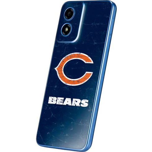 NFL Chicago Bears Distressed Moto G Play 4G (2024) Skin