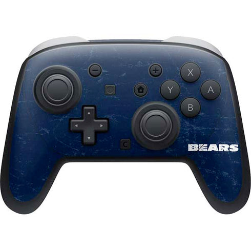 NFL Chicago Bears Distressed Nintendo Switch 2 (2025) Pro Controller Skin