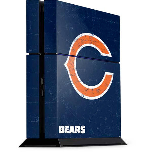 NFL Chicago Bears Distressed PlayStation PS4 Skins