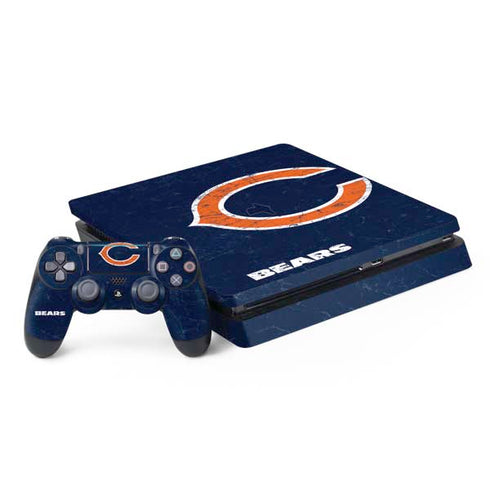 NFL Chicago Bears Distressed PlayStation PS4 Skins