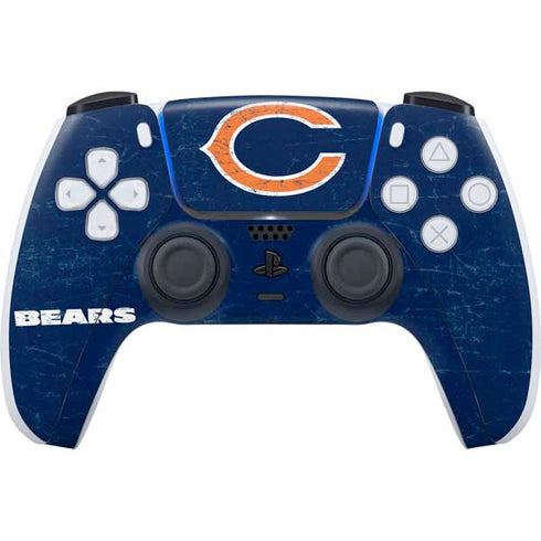 NFL Chicago Bears Distressed PlayStation PS5 Skins