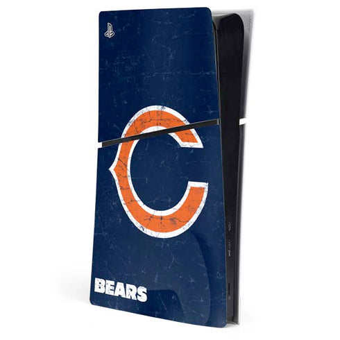 NFL Chicago Bears Distressed PS5 Slim Digital Edition Console Skin