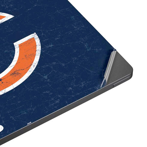 NFL Chicago Bears Distressed Surface Laptop 7 13.8in Skin