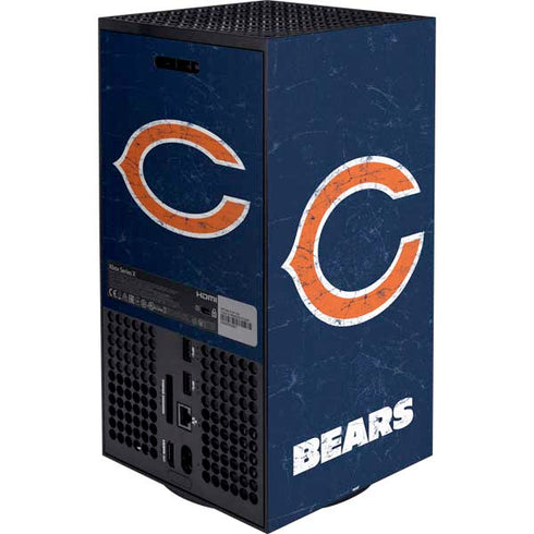NFL Chicago Bears Distressed Xbox Series X Bundle Skin