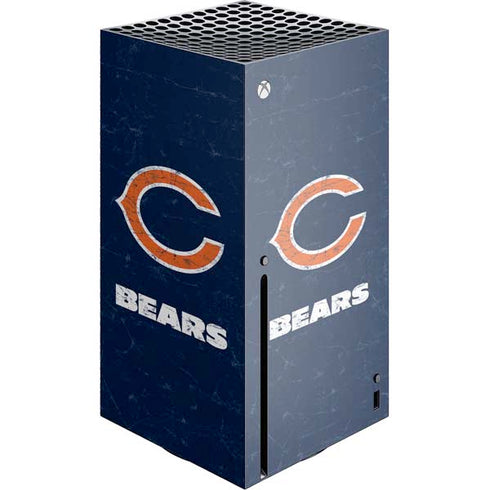 NFL Chicago Bears Distressed Xbox Series X Skins