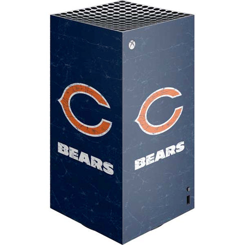 NFL Chicago Bears Distressed XBox Series X Digital Edition Console Skin