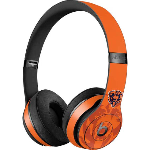 NFL Chicago Bears Double Vision Beats Solo 3 Wireless Skin