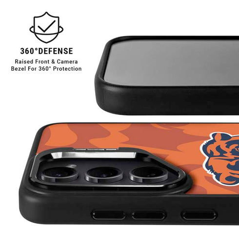 NFL Chicago Bears Double Vision Galaxy S25 Ultra Kickstand Case