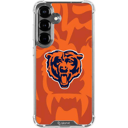 NFL Chicago Bears Double Vision Galaxy S26 Plus Clear Case