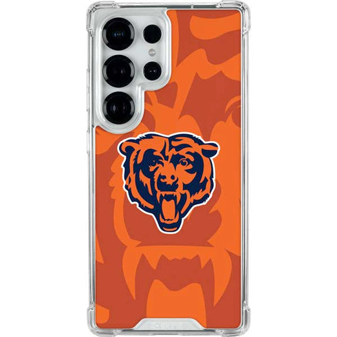 NFL Chicago Bears Double Vision Galaxy S26 Ultra Clear Case
