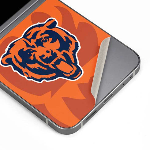 NFL Chicago Bears Double Vision Galaxy Z Flip6 Skin