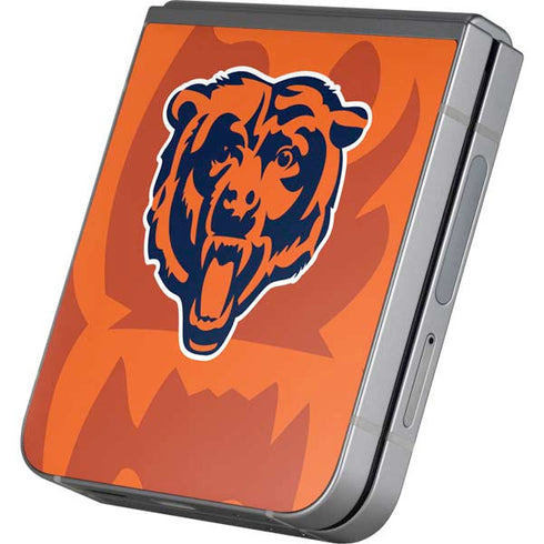NFL Chicago Bears Double Vision Galaxy Z Flip6 Skin