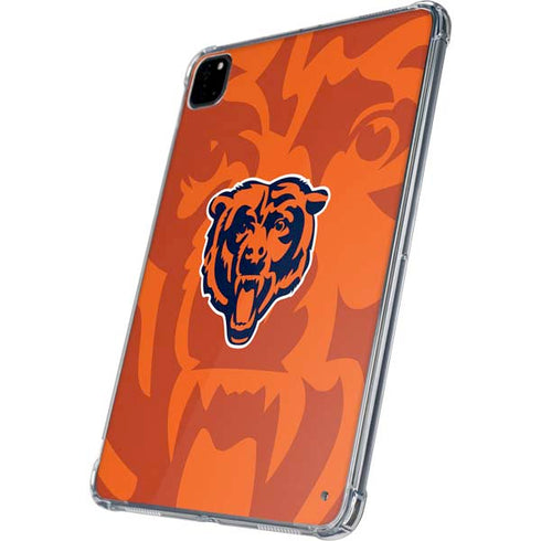 NFL Chicago Bears Double Vision iPad Pro 11in (2024) Clear Case