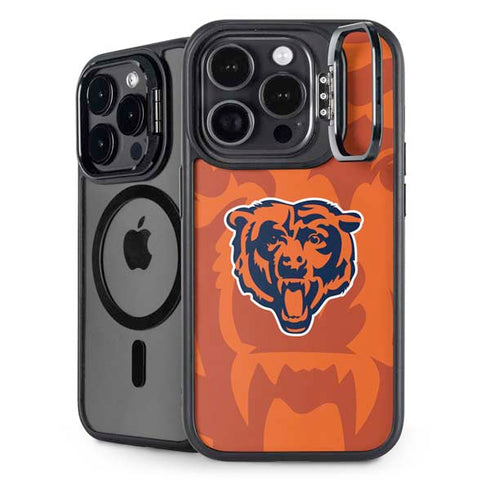 NFL Chicago Bears Double Vision iPhone 14 Pro Kickstand Case