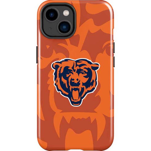 NFL Chicago Bears Double Vision iPhone 15 Impact Case