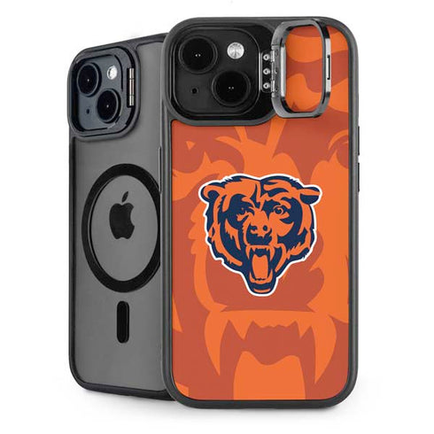 NFL Chicago Bears Double Vision iPhone 15 Kickstand Case