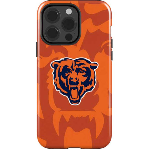 NFL Chicago Bears Double Vision iPhone 15 Pro Impact Case
