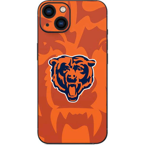 NFL Chicago Bears Double Vision iPhone 15 Skin