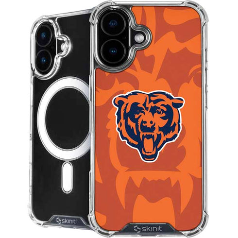 NFL Chicago Bears Double Vision iPhone 16 Plus MagSafe Case