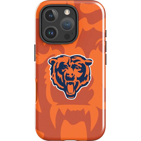 NFL Chicago Bears Double Vision iPhone 16 Pro Max Impact Case