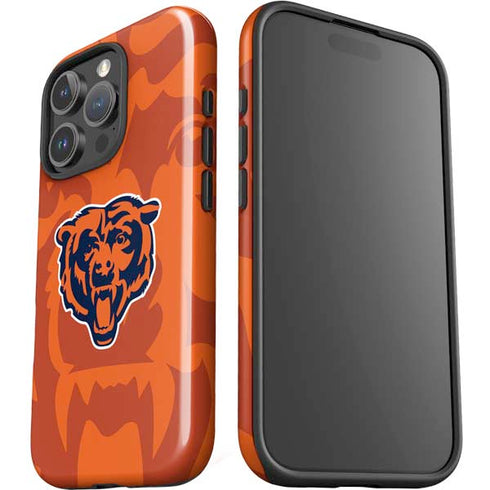 NFL Chicago Bears Double Vision iPhone 16 Pro Max Impact Case