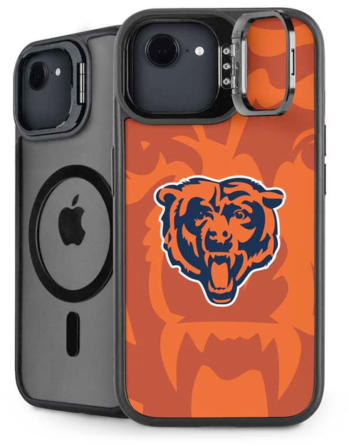 NFL Chicago Bears Double Vision iPhone 16e Kickstand Case