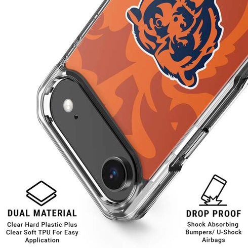 NFL Chicago Bears Double Vision iPhone 17 Air Clear Case