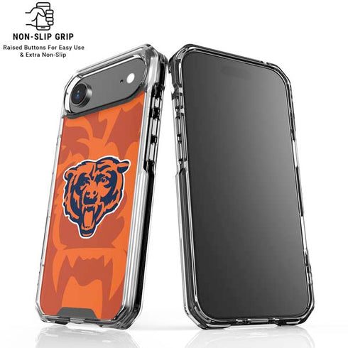 NFL Chicago Bears Double Vision iPhone 17 Air Clear Case