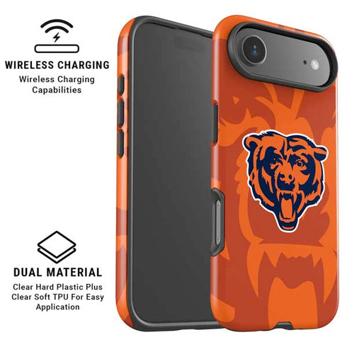 NFL Chicago Bears Double Vision iPhone 17 Air Magsafe Impact Case