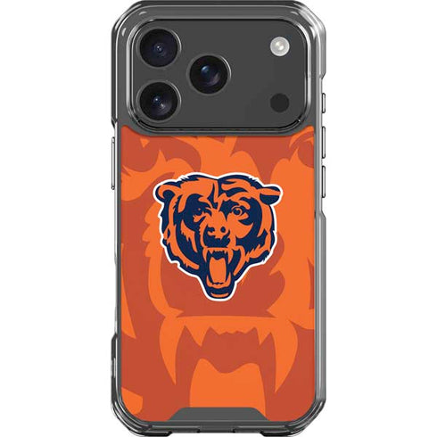 NFL Chicago Bears Double Vision iPhone 17 Pro Clear Case