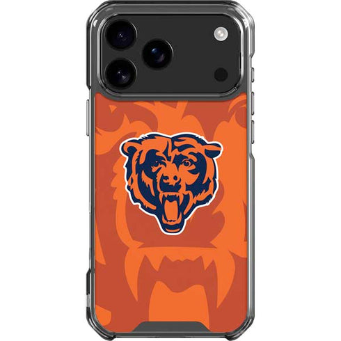 NFL Chicago Bears Double Vision iPhone 18 Pro Max Clear Case