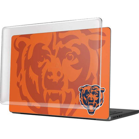 NFL Chicago Bears Double Vision MacBook Pro 14in (2021-24) Case plus Skin
