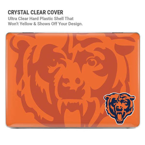 NFL Chicago Bears Double Vision MacBook Pro 14in (2021-24) Case plus Skin