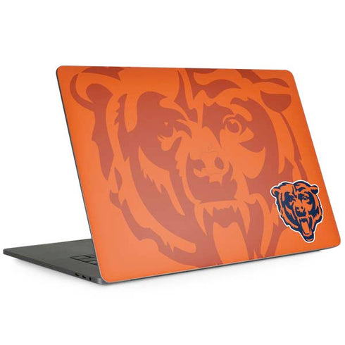 NFL Chicago Bears Double Vision MacBook Skins