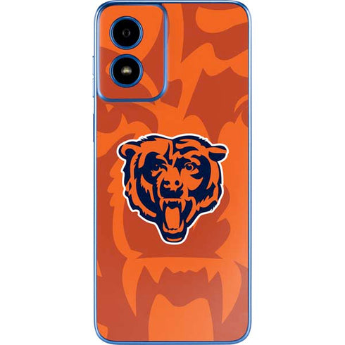 NFL Chicago Bears Double Vision Moto G Play 4G (2024) Skin